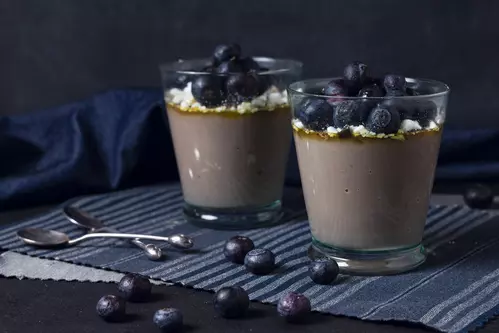 Crème à la myrtille