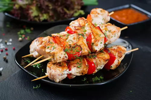 Les brochettes du chef